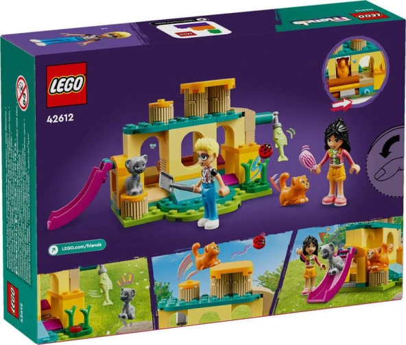 LEGO Friends 42612 Cat Playground Adventure - Resim 2