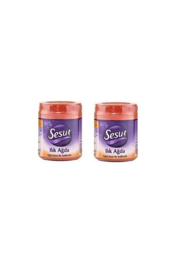 Sesu Ilık Ağda Turuncu Tüm Ciltler 250gr (2Adet)