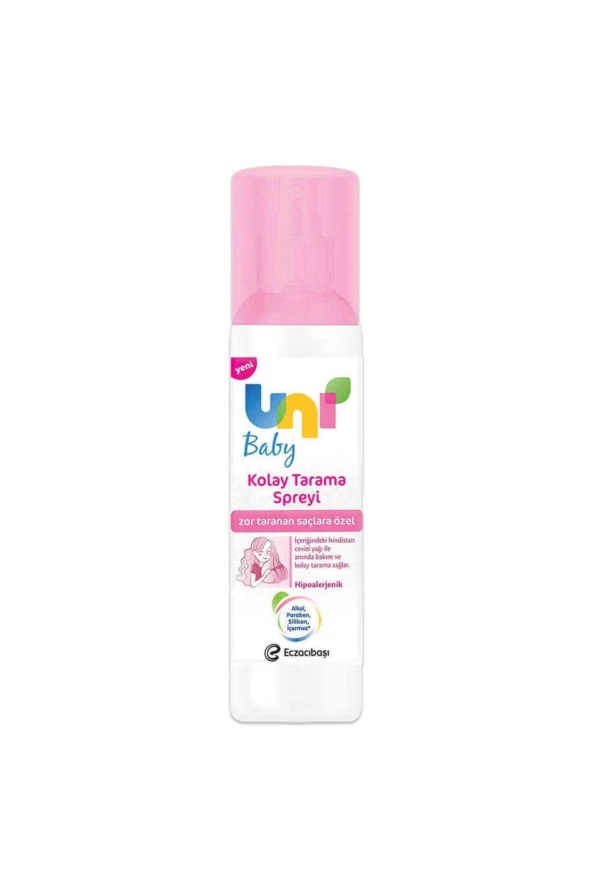 Uni Baby Kolay Tarama Saç Spreyi 200 ml 1 Adet