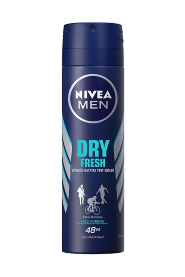 Nivea Deo Sprey Formen 150ml Dry Fresh 1 Adet