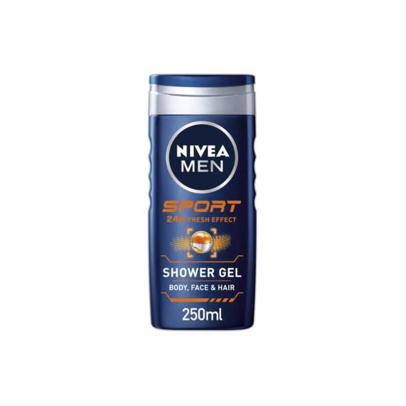 Nivea Men Sport Vücut Yüz Saç Duş Jeli 250ml