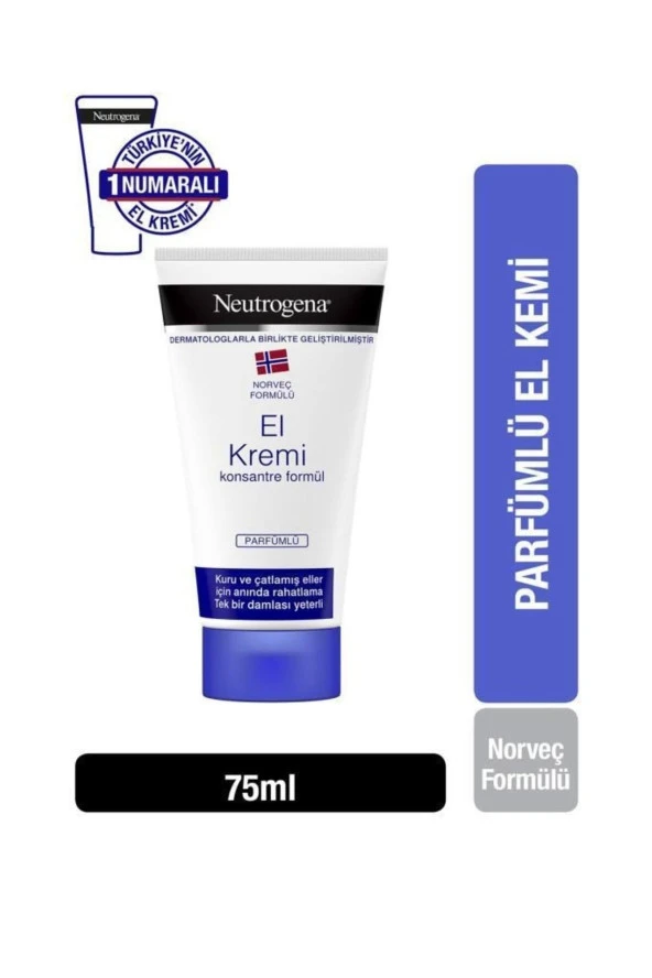 Neutrogena Norveç Formülü El Kremi Parfümlü 75 ml