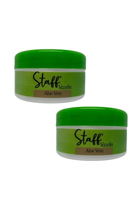 Staff Vazelin Aloe Vera 100 Ml 2 Adet