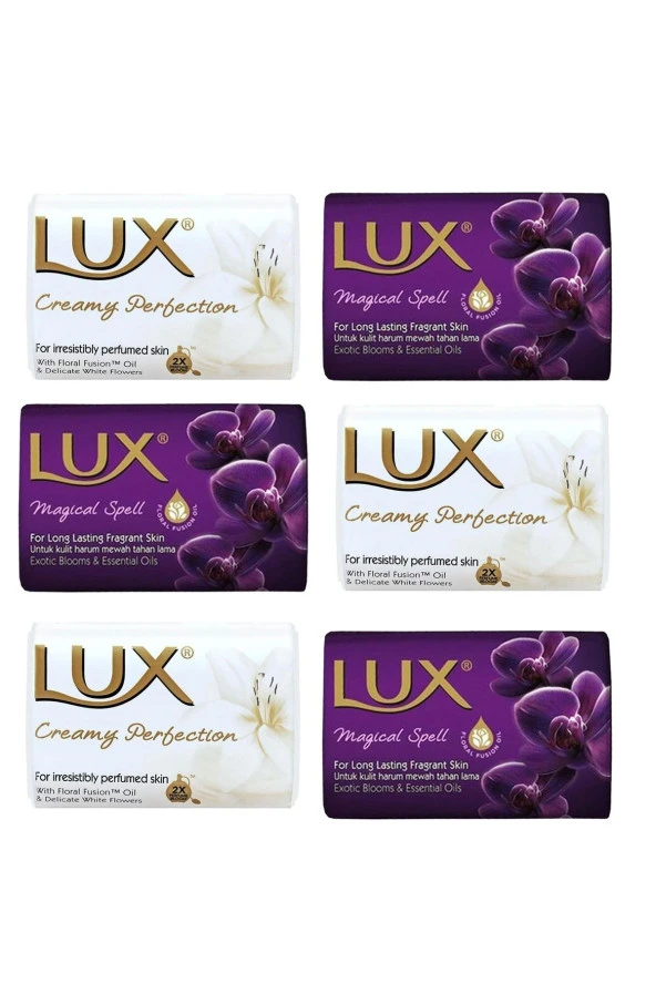 Lüx El Yüz Vücut Sabunu Brıght & Magical Spell 80 gr 6 Adet
