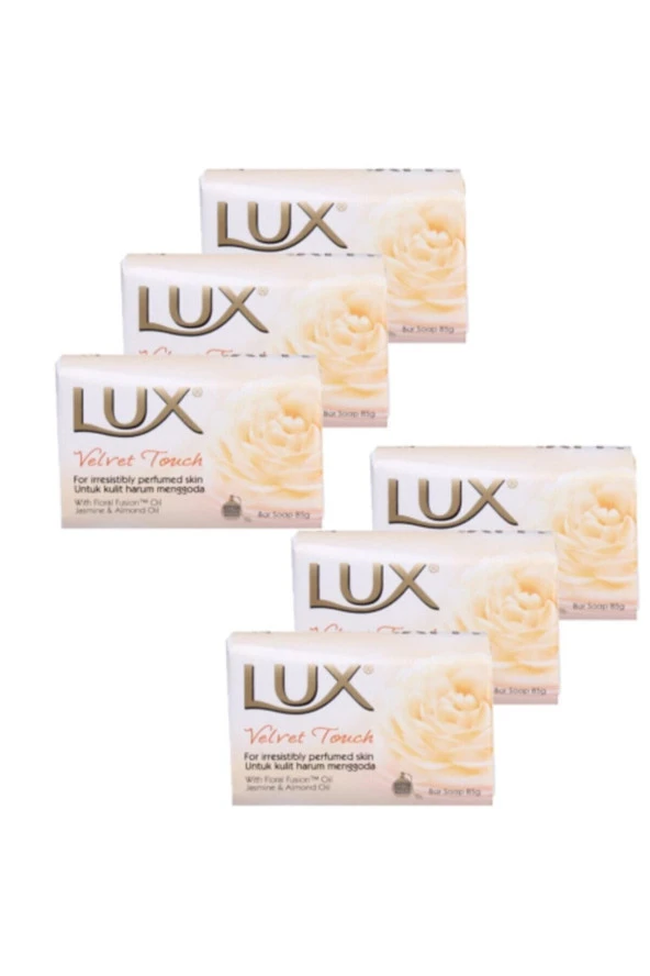 Lux Sabun  Velvet Touch 80gr 6'Lı Set