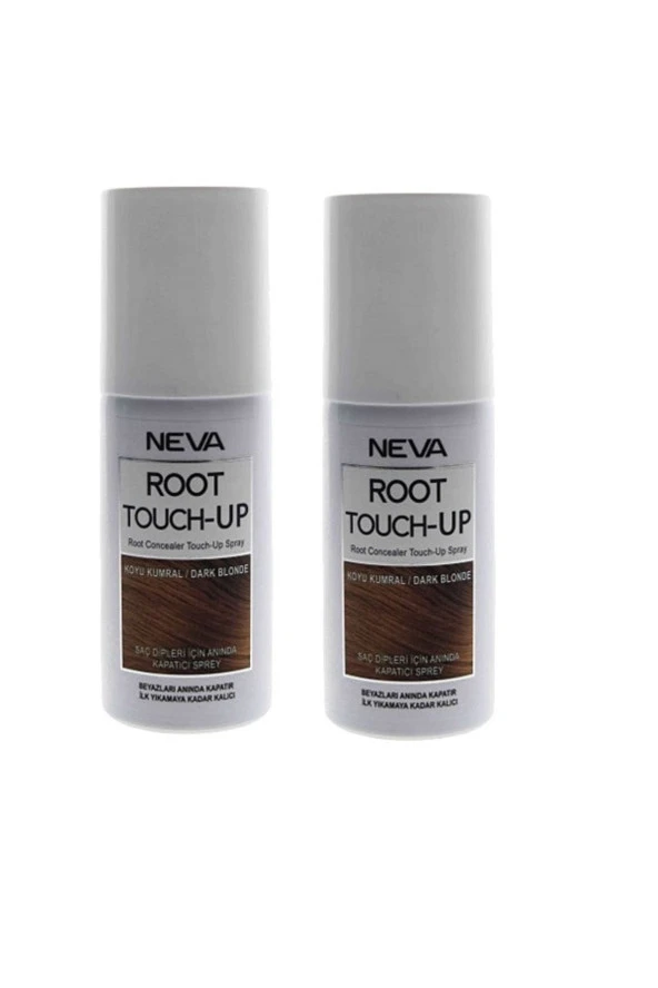 Neva Root Touch-up Koyu Kumral Rütuş Sprey Saç Boyası 75ml 2 adet