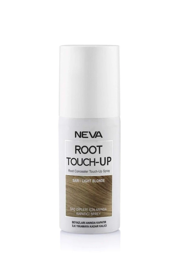 Neva Root Touch up Saç Dipleri İçin Kapatıcı Sprey Sarı 75 ml