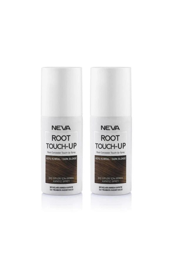 Neva Root Touch Up Kapatıcı Sprey 75 Ml Koyu Kumral 2 Adet