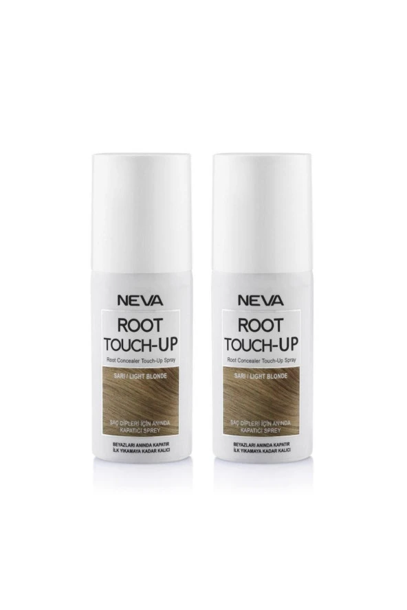 Neva Root Touch Up Kapatıcı Sprey 75 Ml Sarı 2 Adet
