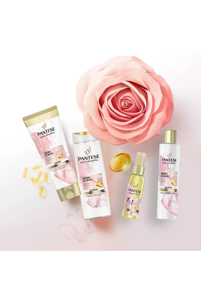 Pantene 7 si 1 Arada Ağırlaştırmayan Biotinli Hint Yağı, 200ml (100ml x 2) - Resim 8