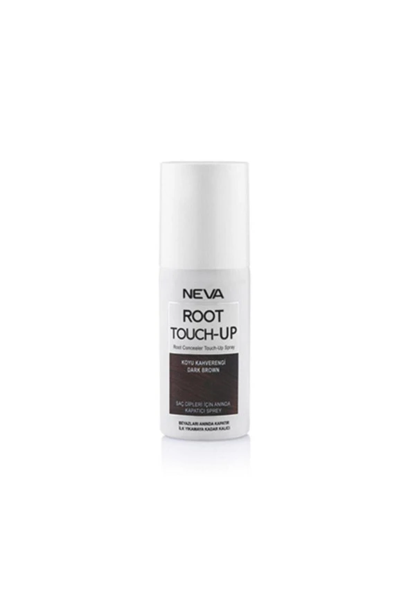 Neva Root Touch Up Saç Dipleri Kapatıcı Sprey Koyu Kahverengi 75ml