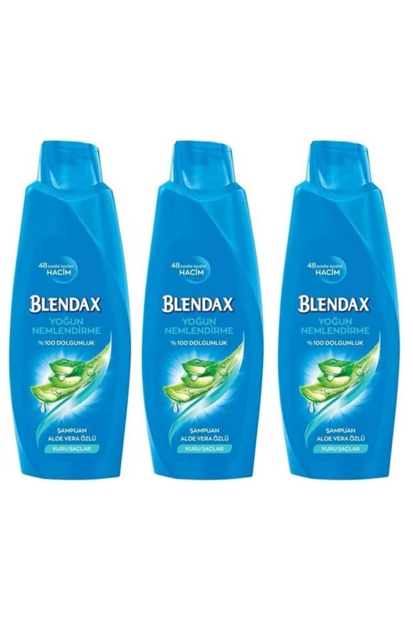 Blendax Şampuan Aloe Vera Özlü 500 ml 3 Adet