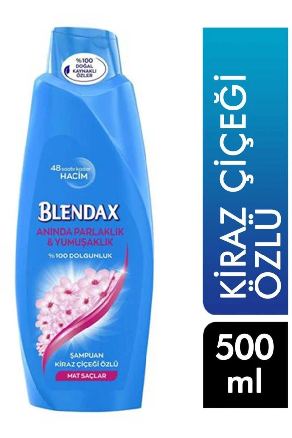 Blendax Şampuan Kiraz Çiçeği Özlü Mat Saçlara 500 ml