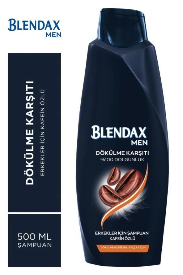 Blendax Saç Dökülmesine Karşı Kafein Özlü Şampuan 500 Ml