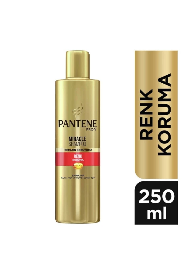Pantene Miracle Şampuan Renk Koruma Keratin Koruyuculu 250 ml