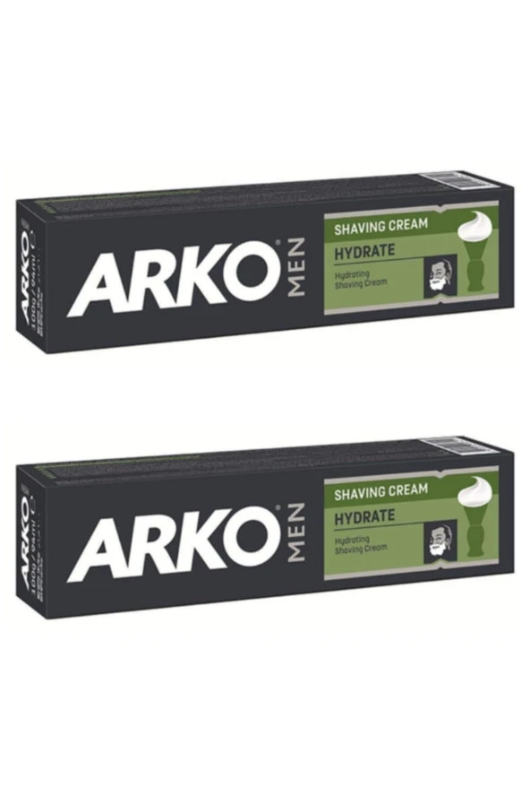 Arko Men Tıraş Kremi Hydrate 90 gr 2 Adet