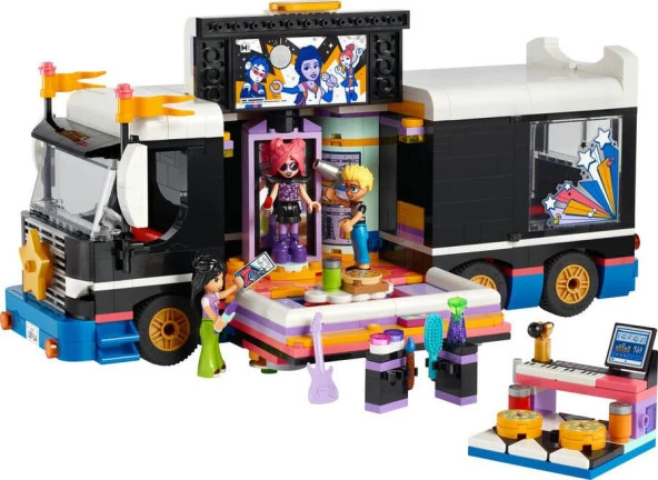 LEGO Friends 42619 Pop Star Music Tour Bus - 3
