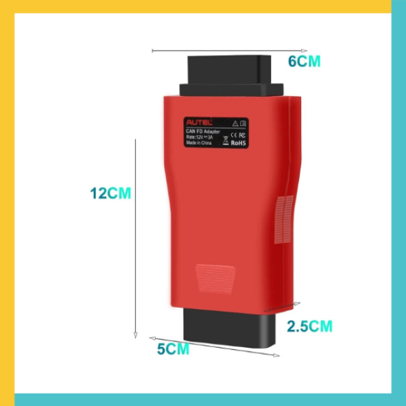 Autel Can Fd Araç Bağlantı Soketi - 4