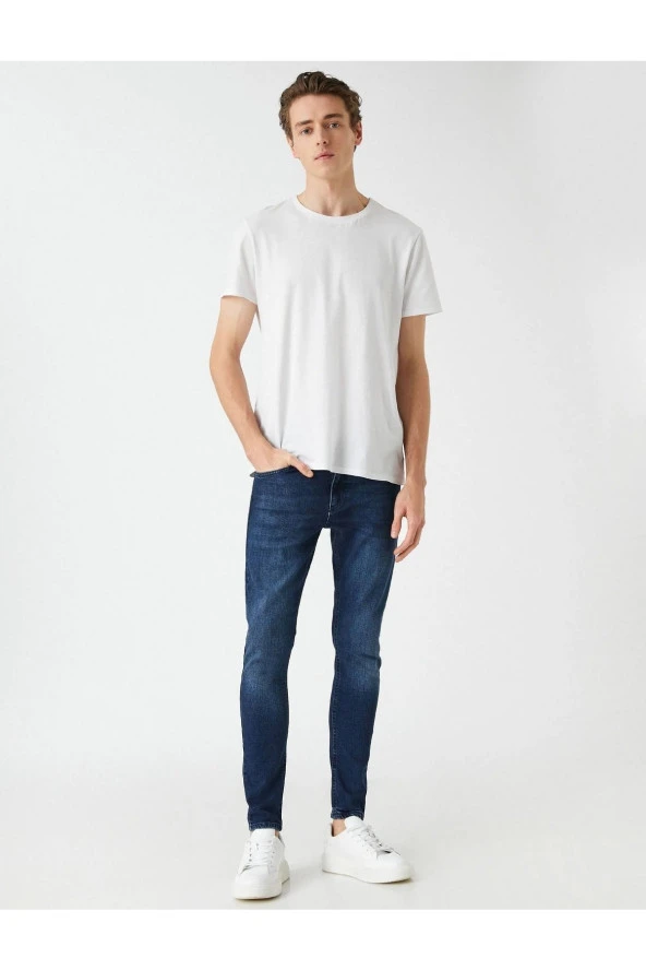 3sam40058nd Super Skınny Erkek Jean Pantolon Indigo Stone - 3