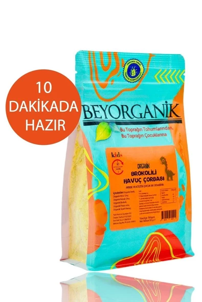 Organik Brokolili Havuç Çorbası 50gr