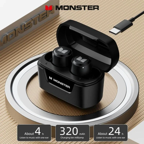 Monster Airmars Xkt05 Kablosuz Kulaklık Lacivert - 5