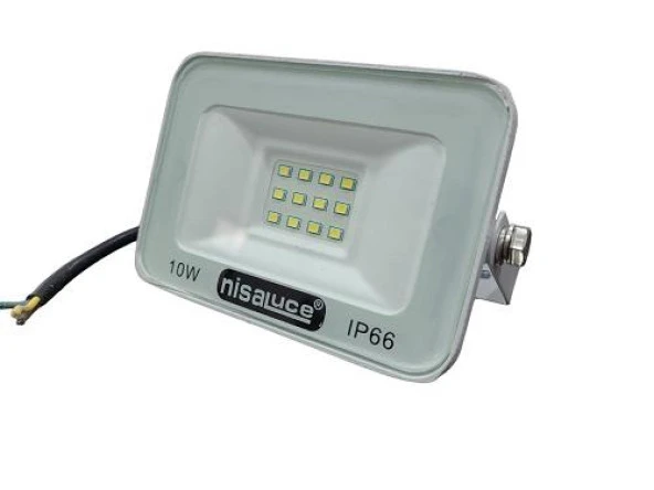 NisaLuce 10W Led Projektör 6500K Beyaz