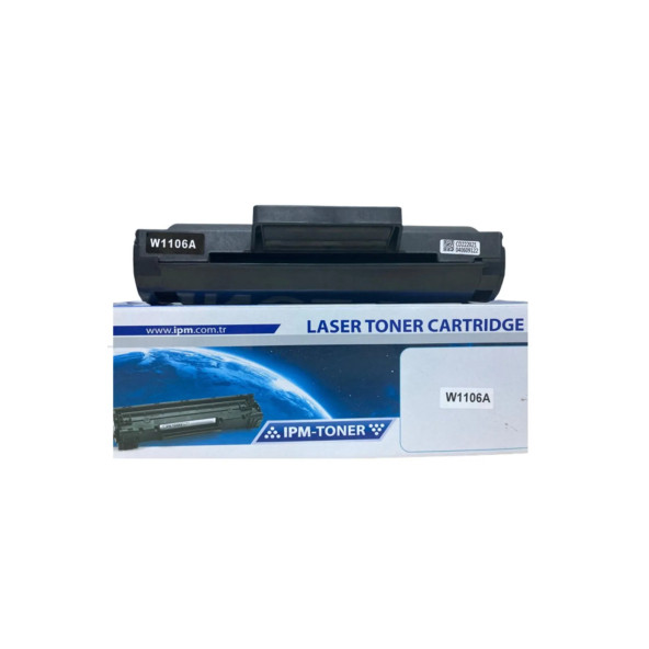 HP  W1106A 106A Uyumlu Muadil Toner ÇİPLİ MFP 135A / 107A / 107W / 135W / 137fnw