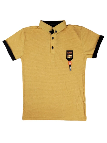 Erkek Çocuk Polo Yaka Tişört 2-11 Yaş Style Classic - 3