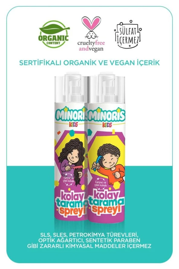 Minoris Kolay Tarama Saç Spreyi - 4