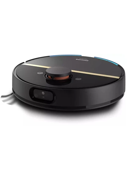 Philips HomeRun 7000 Serisi Aqua XU7000/01 Siyah Gold Akıllı Robot Süpürge