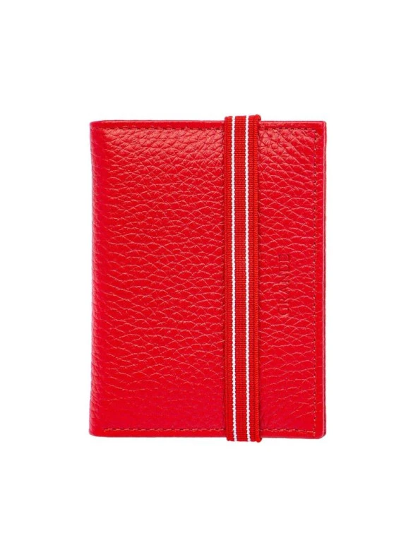 Grande Hakiki Deri Erkek Cüzdanı Kırmızı 325 ürün görseli 1