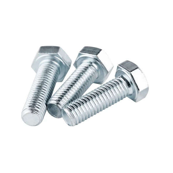 Çelik Cıvata 8X16 DIN933 Beyaz 100 Adet 8.8 Altıköşe ürün görseli