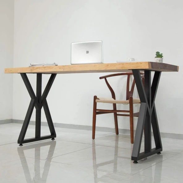 Retro Metal Masa Ayağı Çalışma Masası Ayağı - Resim 5