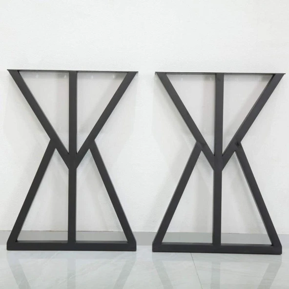 Retro Metal Masa Ayağı Çalışma Masası Ayağı - Resim 6