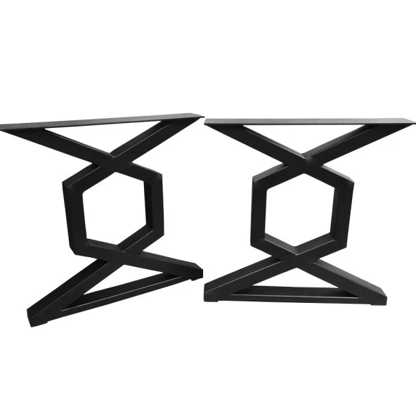 Ahşap Mobilya Ayağı Masa Ayağı Metal Yemek Masası Ayağı ürün görseli 1