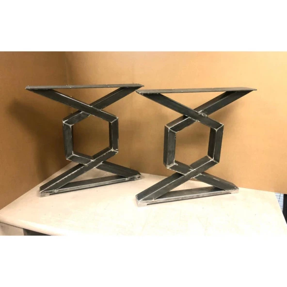 Ahşap Mobilya Ayağı Masa Ayağı Metal Yemek Masası Ayağı - Resim 5