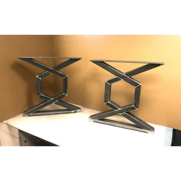 Ahşap Mobilya Ayağı Masa Ayağı Metal Yemek Masası Ayağı - Resim 7