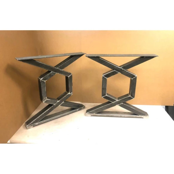 Ahşap Mobilya Ayağı Masa Ayağı Metal Yemek Masası Ayağı - Resim 8