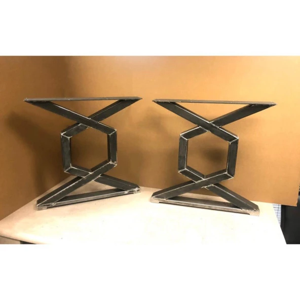 Ahşap Mobilya Ayağı Masa Ayağı Metal Yemek Masası Ayağı - Resim 10