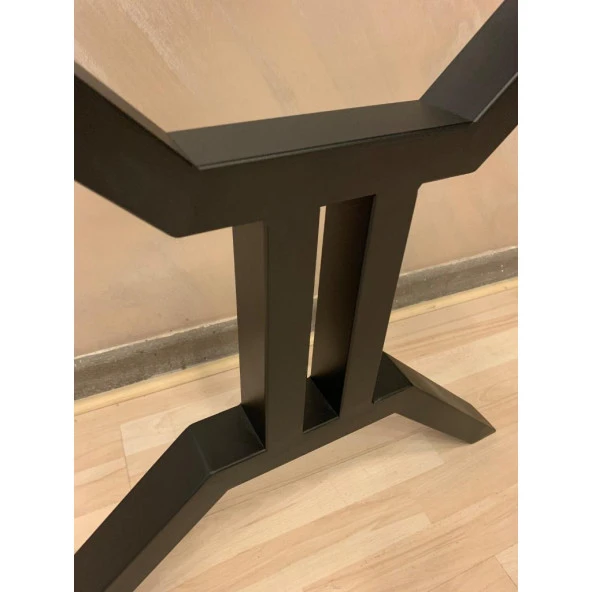 Metal Ayak Yemek Masası Metal Masa Ayağı Mobilya Ayağı - Resim 4