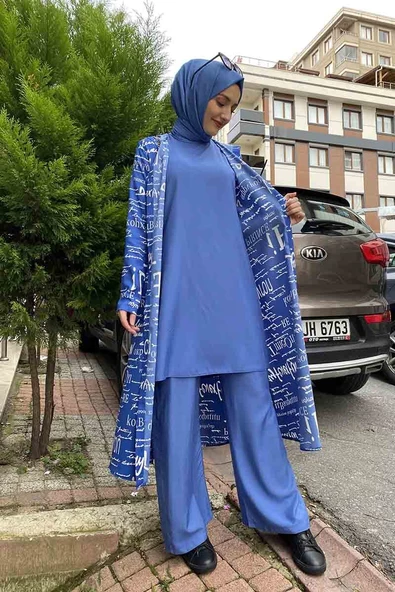 Moda Çizgi Tesettür Takım - 2