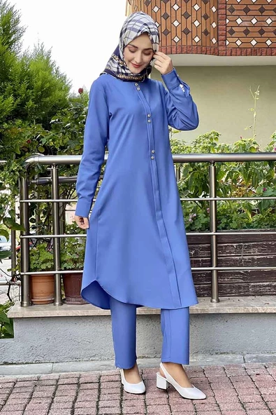Moda Çizgi Tesettür Takım - 4