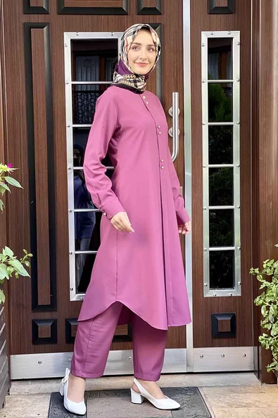 Moda Çizgi Tesettür Takım - 4