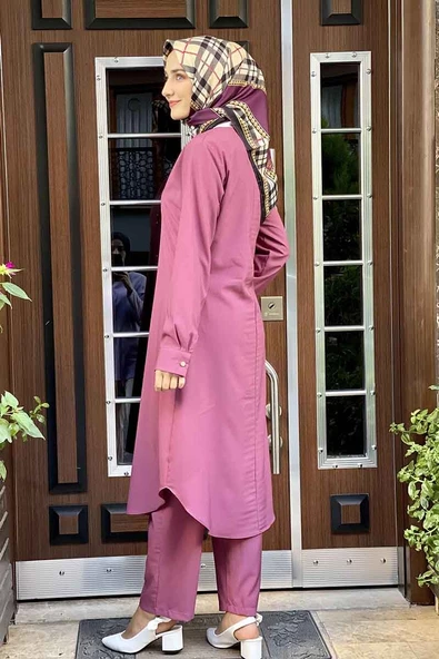 Moda Çizgi Tesettür Takım - 5