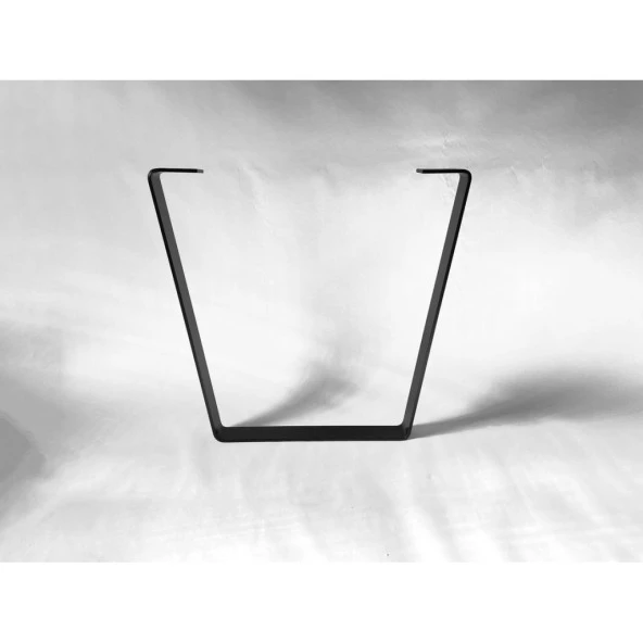 U Masa Ayağı Yemek Masası Ayağı Lama Tasarım Masa Ayağı - Resim 3