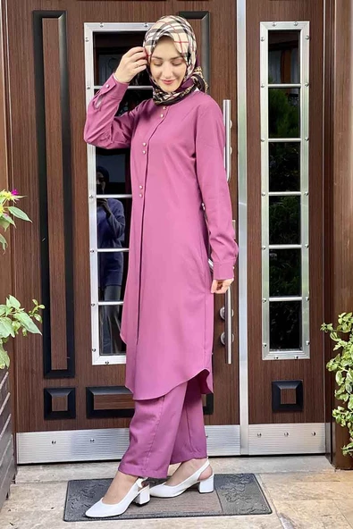Moda Çizgi Tesettür Takım - 3