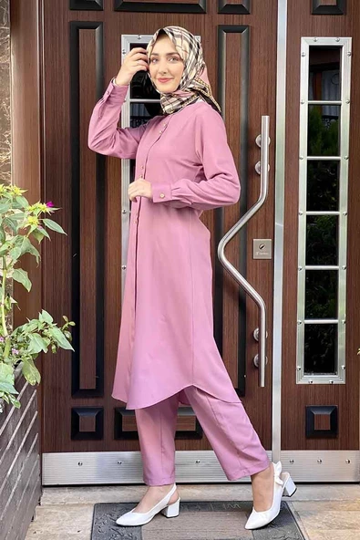 Moda Çizgi Tesettür Takım - 2