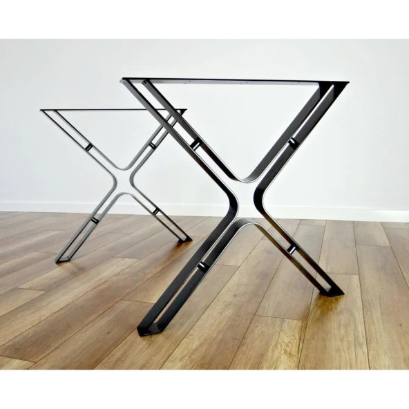 Ofis Masa Ayağı Metal Çapraz Ayak Masa Lama Masa Ayağı - Resim 2