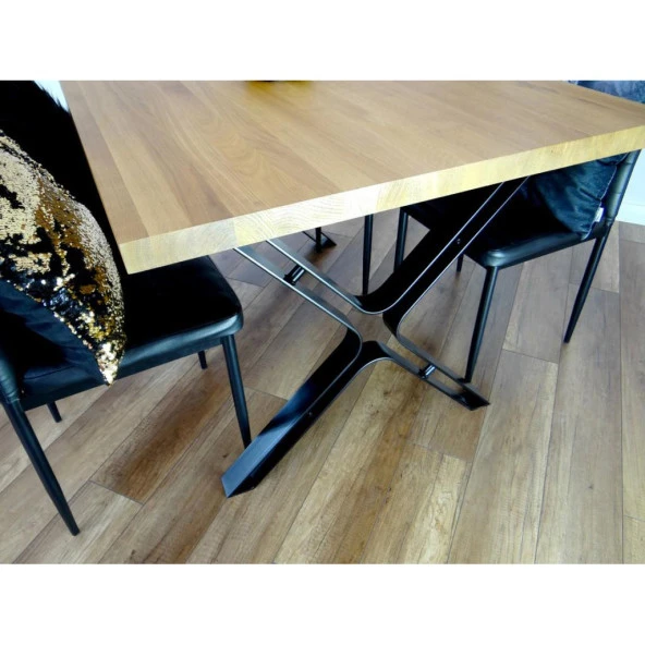 Ofis Masa Ayağı Metal Çapraz Ayak Masa Lama Masa Ayağı - Resim 5