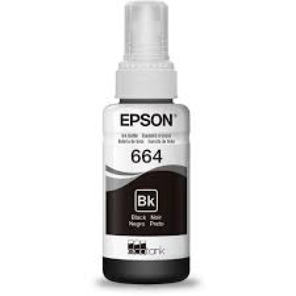 EPSON Siyah Mürekkep 664 L382 L386 L3050 L3060 L210 L800